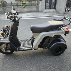ジャイロ X 側車登録 2人乗り 2stの画像