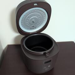 炊飯器 ブラウン 4合炊きの画像