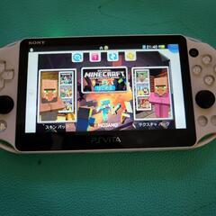 PlayStation Vita PCH-2000 マインクラフト充電ケーブル　セットの画像