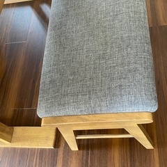 ダイニングテーブルセット（ベンチ付き）の画像