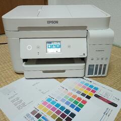 [34]【動作良好】EPSON EW-M670FTW エコタンク...