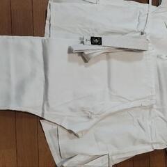 🔴未使用【空手着上下帯3点セット】の画像