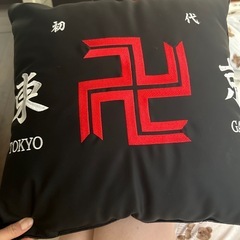 東京リベンジャーズ　クッション　皮　刺繍の画像