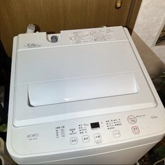 25年 YAMADA 4.5kg 洗濯機【YWM-T45LW】の画像