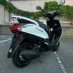 ヤマハ　アクシスZ SED7J ホワイト　実働　タイヤ新品　動画あり　大阪の画像