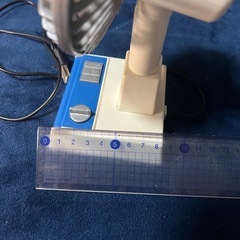 ダイソー★昭和レトロミニ扇風機の画像