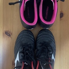 ミズノ　adidas サッカースパイク 2足　26.5㎝の画像
