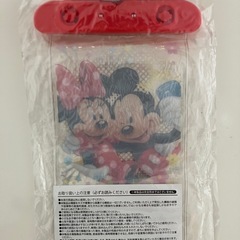 ミッキー　防水ポーチ【新品未開封】の画像
