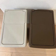 ニトリ　30Lゴミ箱2つの画像