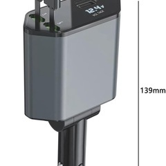 充電器 シガーソケット  急速充電 の画像