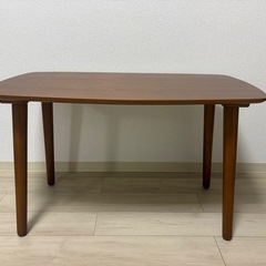 カフェテーブル ソファテーブル 高さ55cm ソファに座って何かするのにちょうどいい高さ センターテーブルの画像