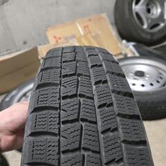 スバル 鉄チン ホイール スタッドレスの画像