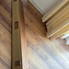 無印良品　壁に付けられる家具　棚88cm ブラウンの画像