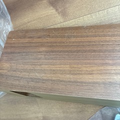 無印良品　壁に付けられる家具　棚88cm ブラウンの画像