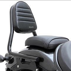 新品未使用品ハリケーン バックレスト 21年 レブル1100、レブル1100DCT 黒 HA6407Bの画像