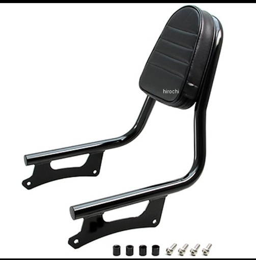 新品未使用品ハリケーン バックレスト 21年 レブル1100、レブル1100DCT 黒 HA6407B