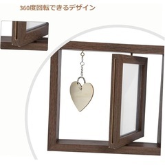【新品未使用】himsyuden フォトフレーム 木製 の画像