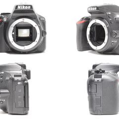 【美品】タッチ操作＆Wi-Fi搭載 Nikon D5500 回転画面で自撮りOKの画像