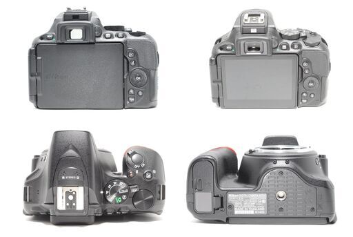 美品】タッチ操作＆Wi-Fi搭載 Nikon D5500 回転画面で自撮りOK