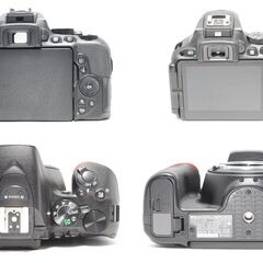 【美品】タッチ操作＆Wi-Fi搭載 Nikon D5500 回転画面で自撮りOKの画像