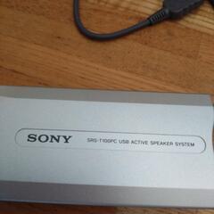 【SONY】 SRS-T100PC USB ACTIVESPEAKERの画像