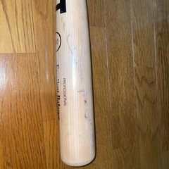 ZETT　木製バット　サイン入りの画像