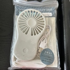 3WAYコンパクトハンディファン『新品未使用』！の画像