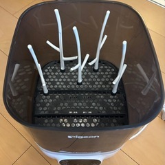 【美品】ポチット　ピジョン　哺乳びんスチーム除菌乾燥器の画像