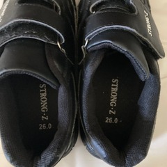 マジックテープシューズ　26cmの画像