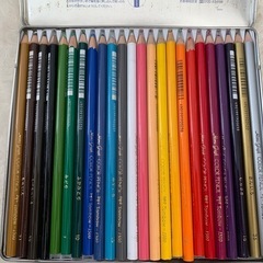色鉛筆・クレヨン・絵の具の文具セットの画像