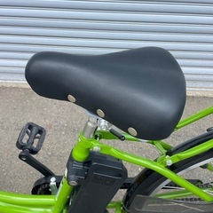 良品 電動アシスト自転車 カイホウジャパン SUISUI ブリーズ チャイルドシート可能 ギア付き 屋根下保管品 の画像