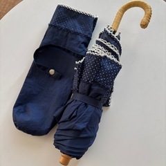 w.p.c 　晴雨兼用　日傘　遮光　UVカット　水玉　レースの画像