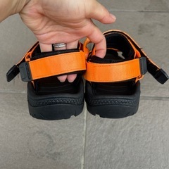 ニコアンド　サンダル　Mサイズ　オレンジの画像