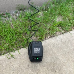 ※
お話し中アイリスオーヤマ充電式グラストリーマー　草刈機の画像