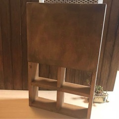 飾り棚 網 レトロ風 ビンテージ 風の画像