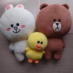 【ラインフレンズ】【LINE FRIENDS】コニー ブラウン サリー ぬいぐるみの画像