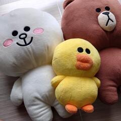 【ラインフレンズ】【LINE FRIENDS】コニー ブラウン サリー ぬいぐるみの画像