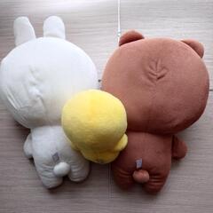 【ラインフレンズ】【LINE FRIENDS】コニー ブラウン サリー ぬいぐるみの画像