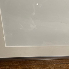 新品額　長期保存シミありの画像