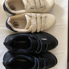 マジックテープシューズ　26cmの画像