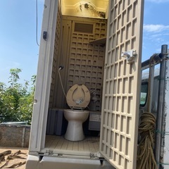 仮設トイレ現状品様式の画像