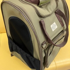 ペットリュック　キャリー付の画像