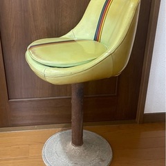 レトロ　回転椅子 チェアの画像