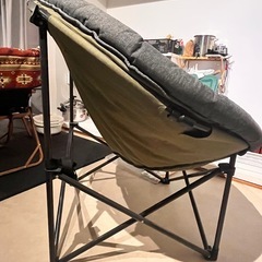 Luoda Full moon Chair アウトドアチェア オリーブグリーンの画像