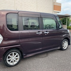 ダイハツタントカスタム4WD車検9/8の画像