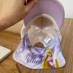 ラプンツェル　子供用キャップの画像