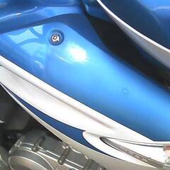 SUZUKI GSR250 白/青 エンジン始動確認 自賠責保険で乗れます 半額配送キャンペーン 期間限定 現状渡し諸経費￥0 横浜 P-Yardの画像