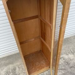 【那須町役場】木製ショーケース　人体模型保管ケース　古道具【管理番号243】の画像
