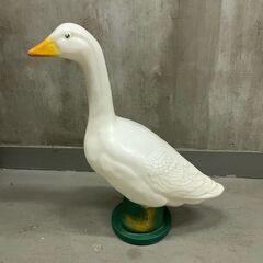 【那須町役場】ジャンク　グースライト　アヒルライト　オブジェ　プラスチック製【管理番号244】の画像