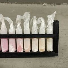 【那須町役場】BTB溶液色見本　試験管立てセット　インテリア　理科【管理番号245】の画像